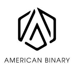 American Binary black hexagon logo